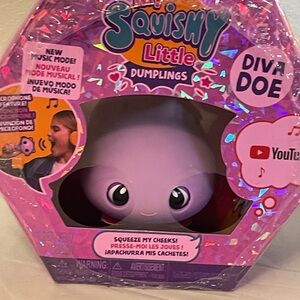 Squishy Little Dumplings Diva Doe Plush - Purple